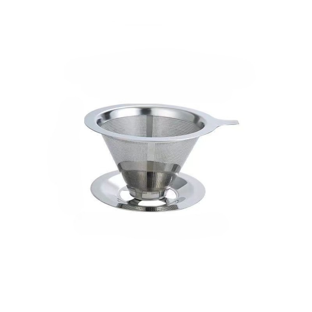 Coffee&Tea House Opinie - Large Reusable Coffee Filter Strainer Without