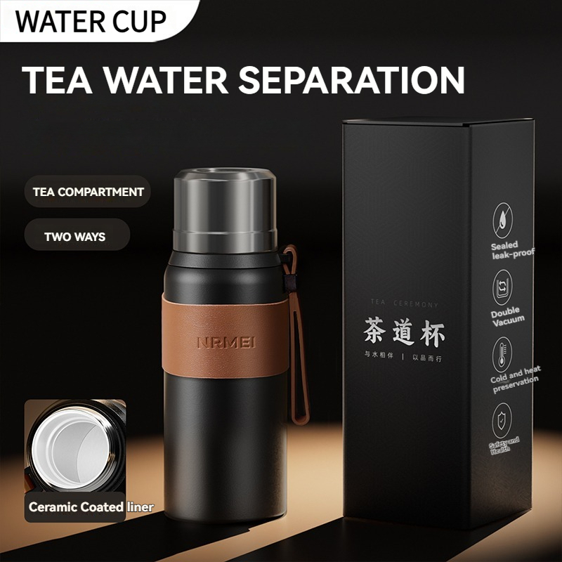 Cold Brew Bottle - 800ML Insulated Tea Cup Tumbler Water