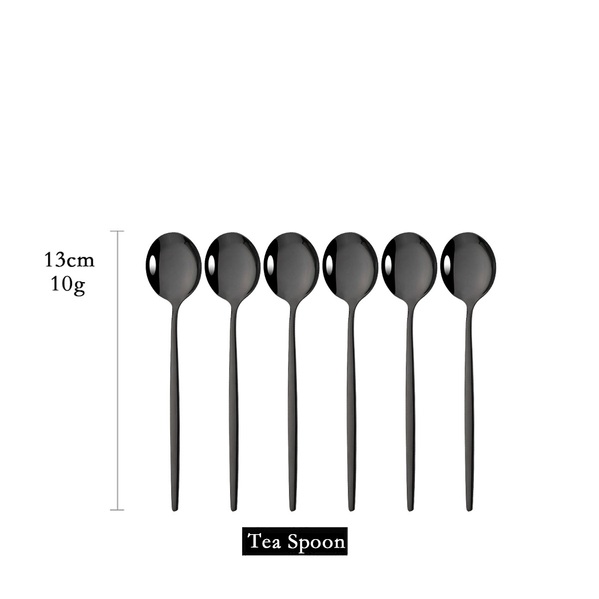Coffee Tea And Sugar Canister Set - 6Pcs Tea Coffee Stir Mini Spoons