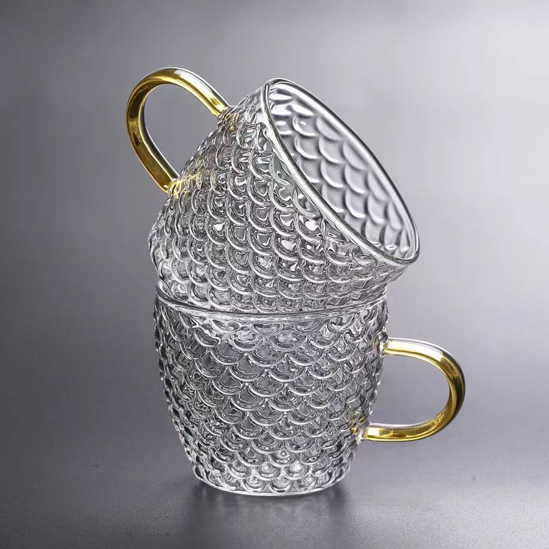 Espresso Cup Saucer - Glass Tea Cups small Cups Home