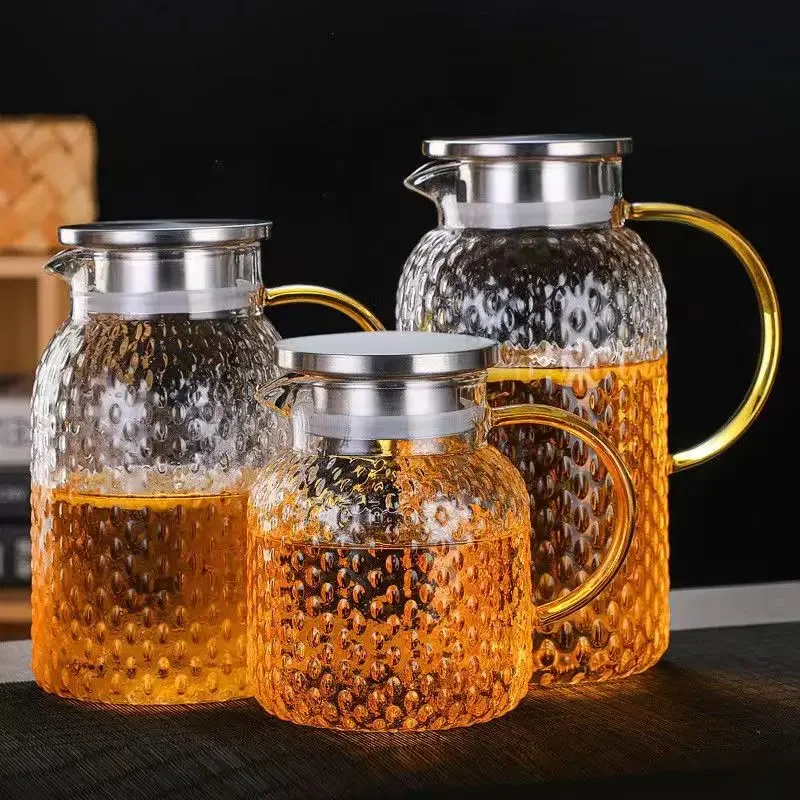 Dispenser Coffee And Tea - Large Capacity Heat-resistant Glass Teapot Water