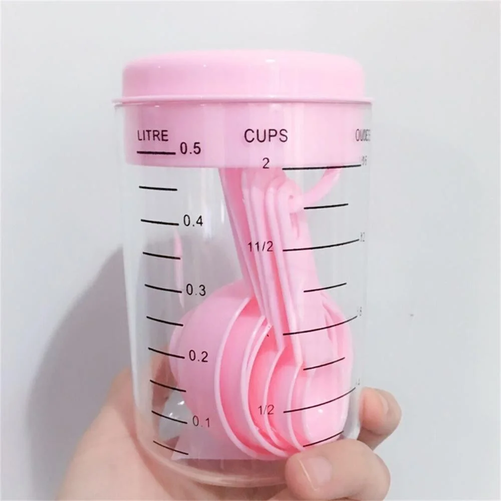 Tea Coffee Utensils - 7 Pieces / Set Plastic Measuring