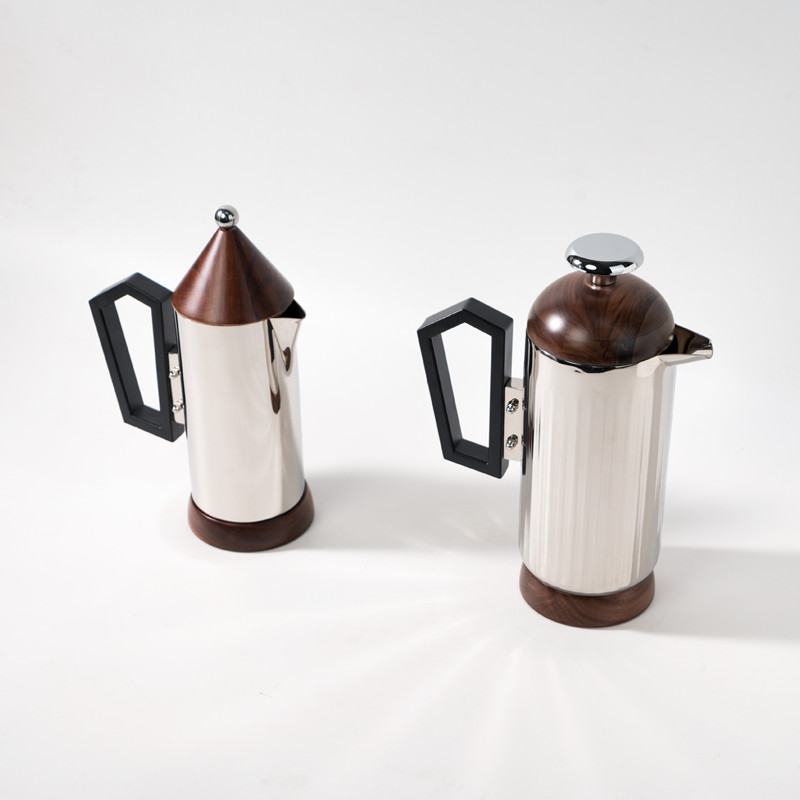 Tea Coffee Utensils - Stainless Steel Coffee Pot, Coffee Cup,