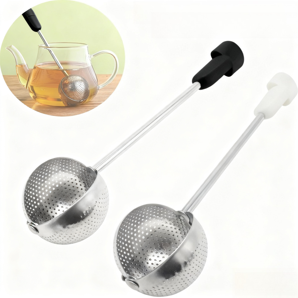 Dispenser Coffee And Tea - Stainless Steel Mesh Twisting Tea Ball
