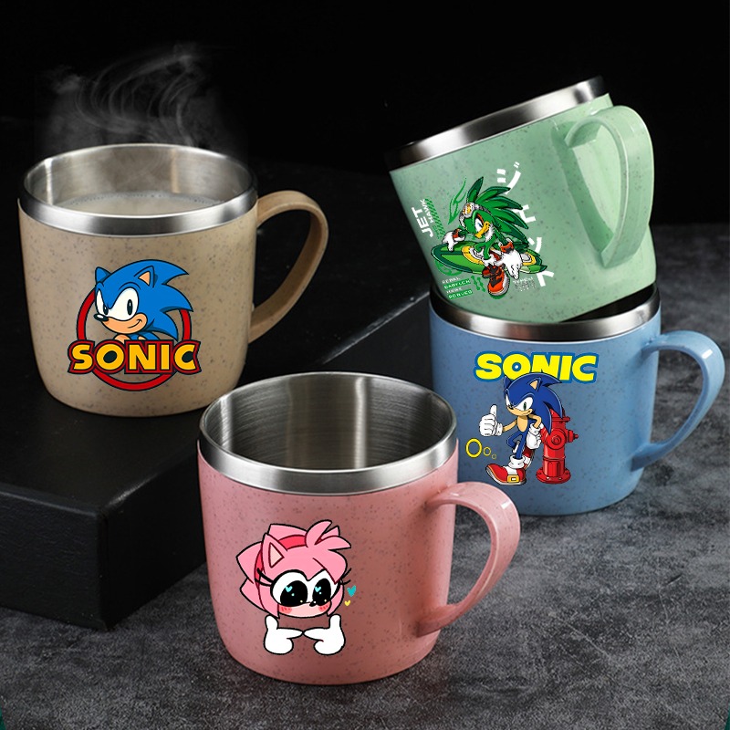 Coffee Tea Gift - Sonics Double Layer Anti-scalding Stainless Steel