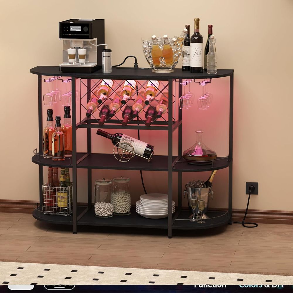 Black 3-Tier Coffee Table with - Coffee&Tea House Opinie recension och pris