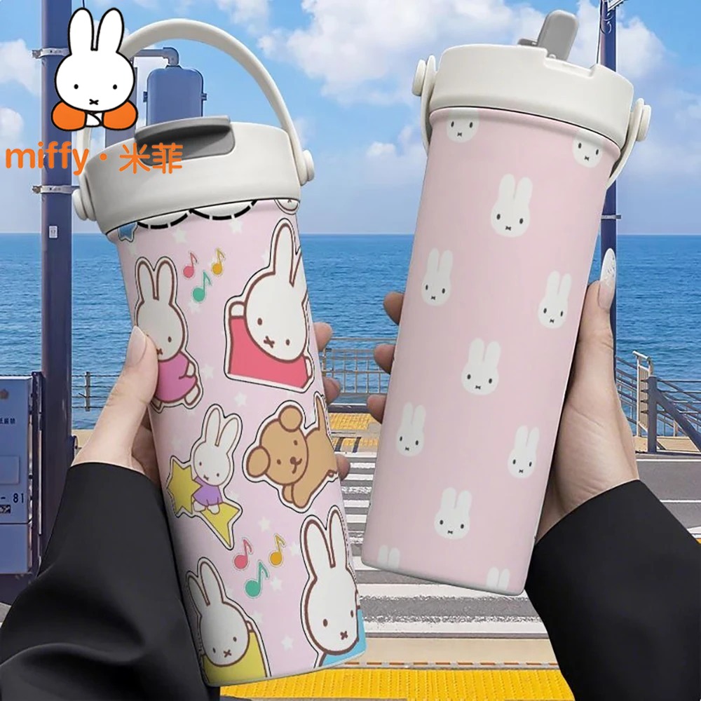 Miffy Rabbit Handheld Thermos  - Good Coffee Tea recension och pris