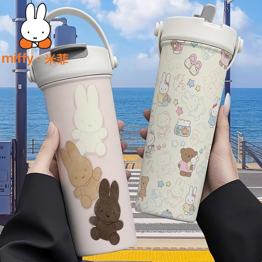 Miffy Rabbit Handheld Thermos  - Good Coffee Tea recension och pris