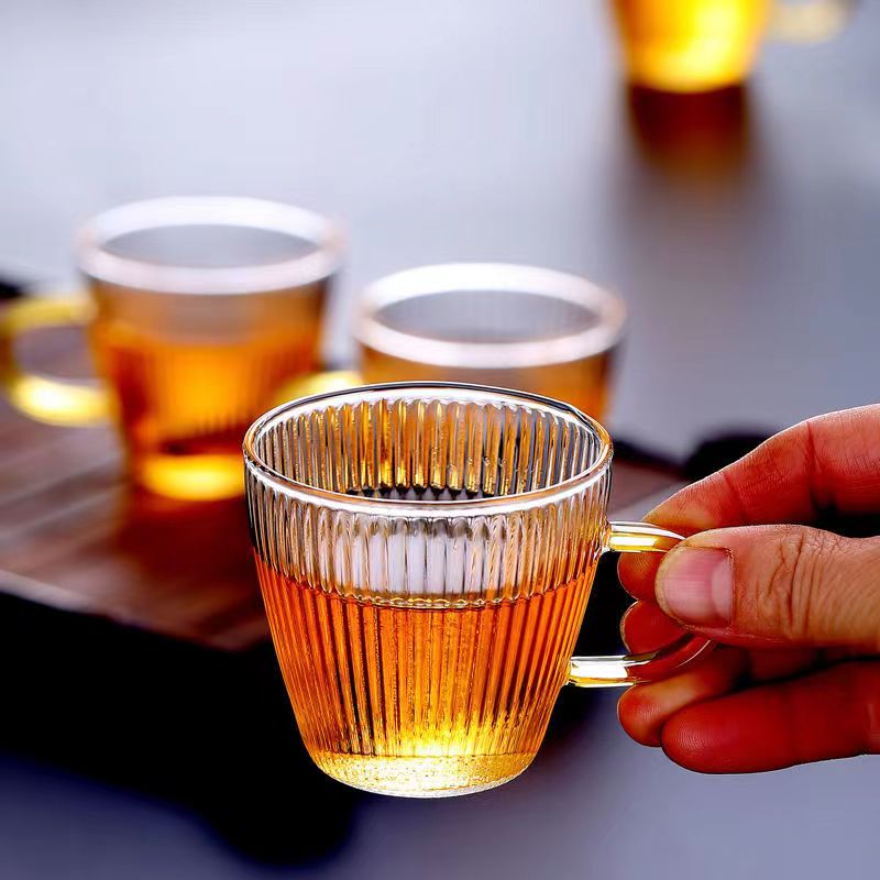 Glass Tea Cups small Cups Home - Espresso Cup Saucer recension och pris