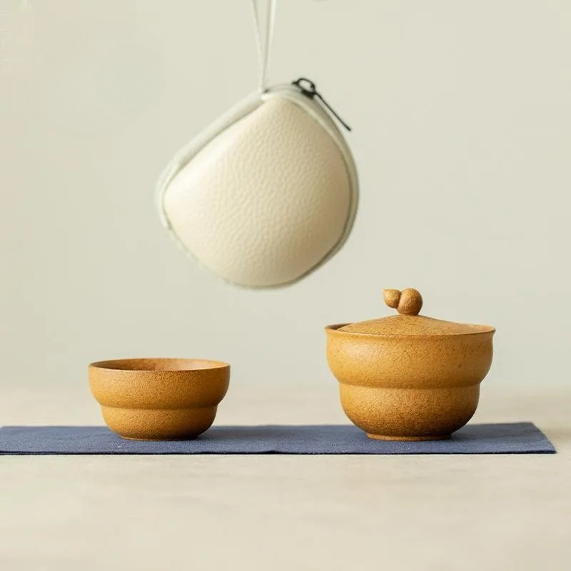 Creative Gourd Portable Tea Se - Gongfu Tea Set recension och pris