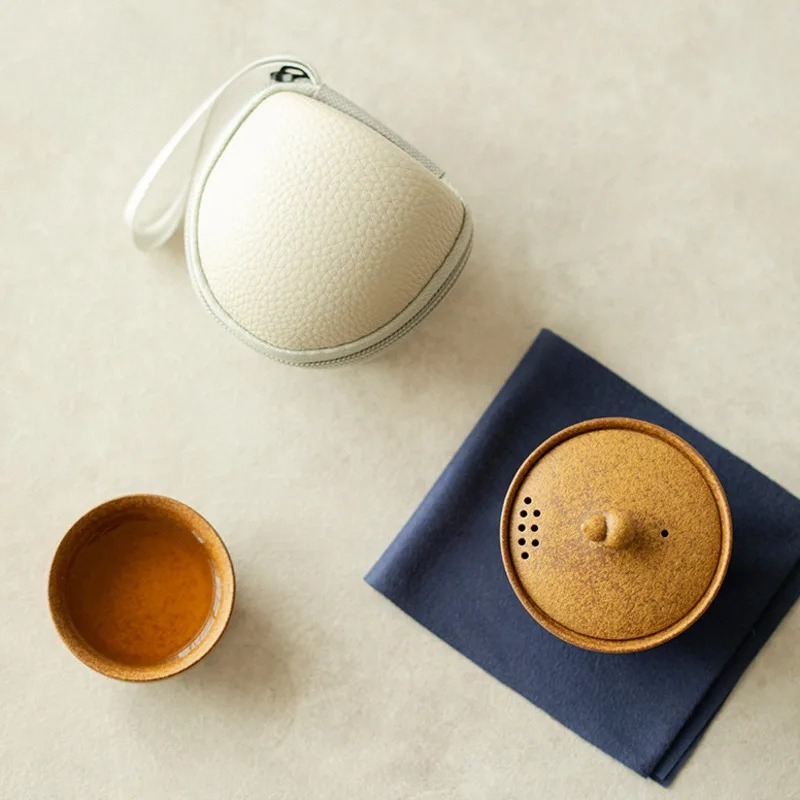 Creative Gourd Portable Tea Se - Gongfu Tea Set recension och pris