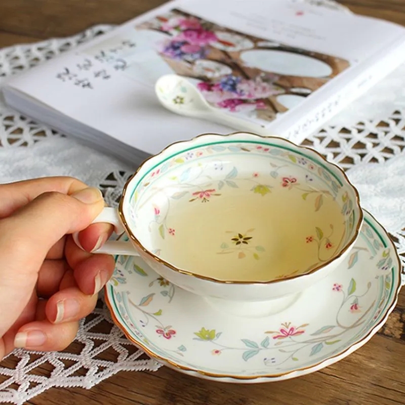 Ceramic Coffee Cup Set Europea - Espresso Cup Saucer recension och pris