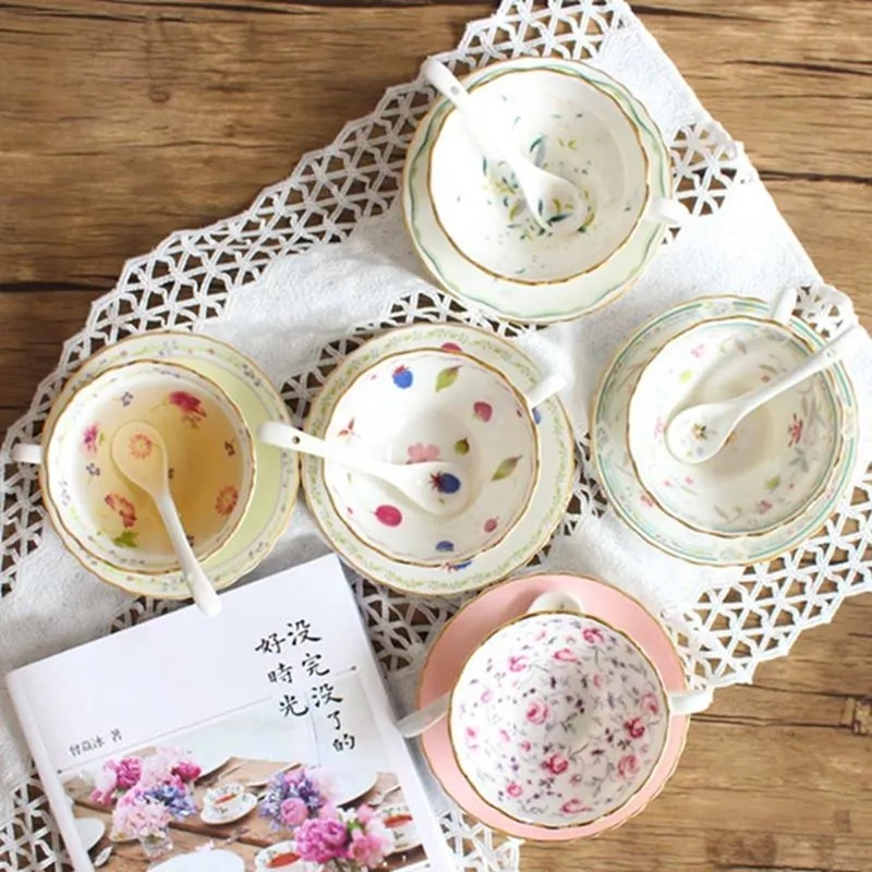 Ceramic Coffee Cup Set Europea - Espresso Cup Saucer recension och pris