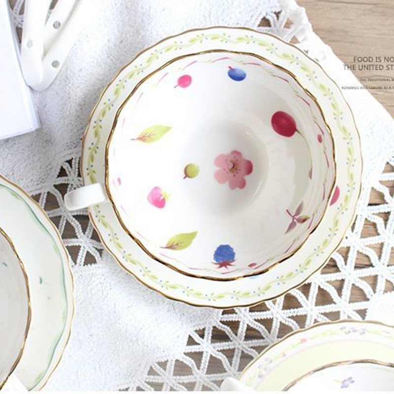Ceramic Coffee Cup Set Europea - Espresso Cup Saucer recension och pris
