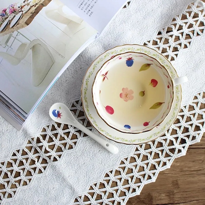 Ceramic Coffee Cup Set Europea - Espresso Cup Saucer recension och pris
