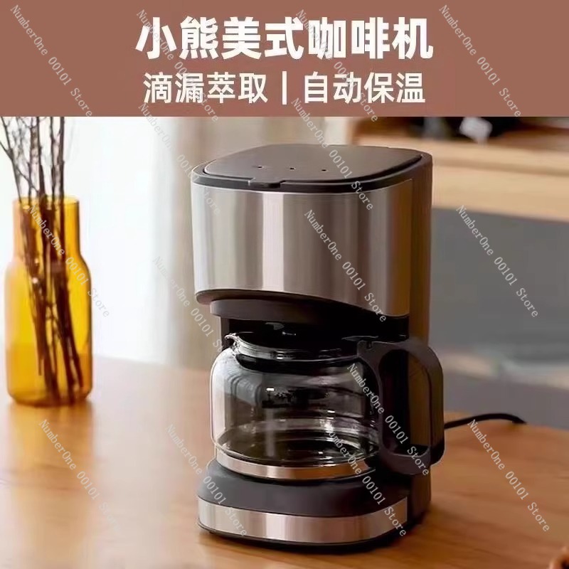 Compact Home Drip Coffee Maker - Coffee Tea Maker Combo recension och pris
