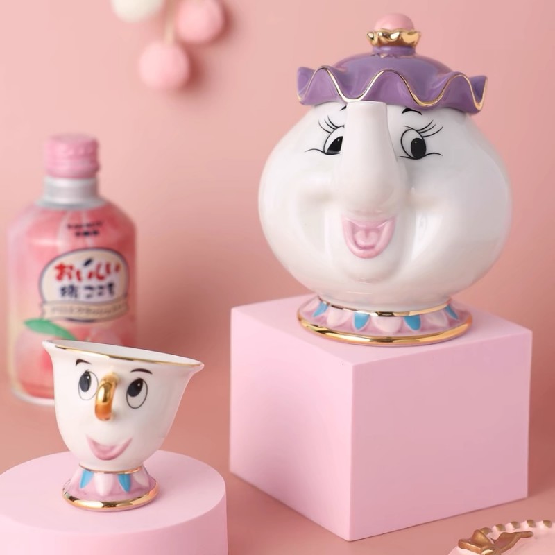 Disney Teapot Cute Cartoon Bea - Coffee Tea Gift Set recension och pris