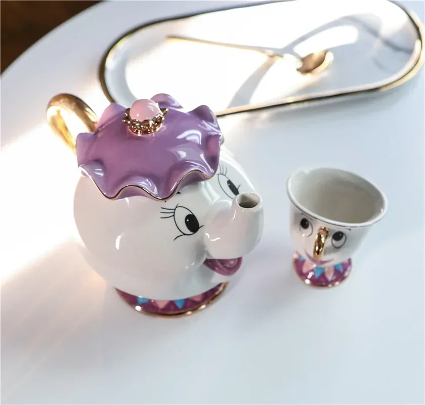 Disney Teapot Cute Cartoon Bea - Coffee Tea Gift Set recension och pris