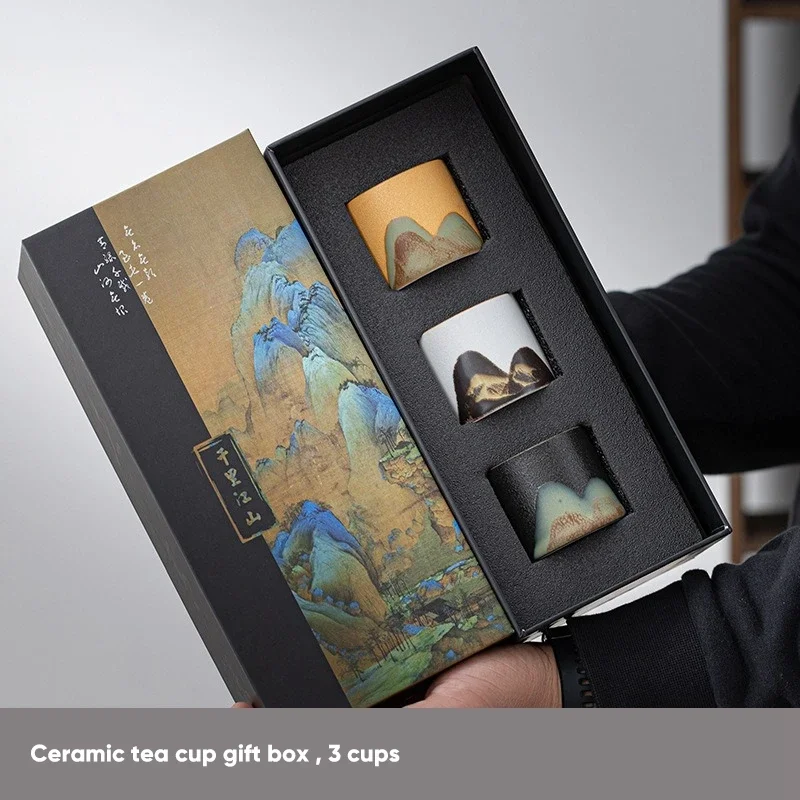 Gift Box,Japanese Ceramic Tea  - Coffee Tea Gift Set recension och pris