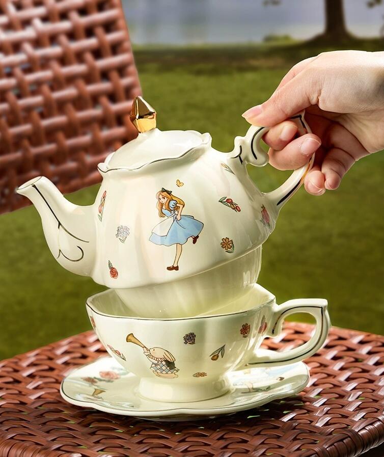 Alice Ceramic Tea and Coffee S - Coffee Tea Gift Set recension och pris