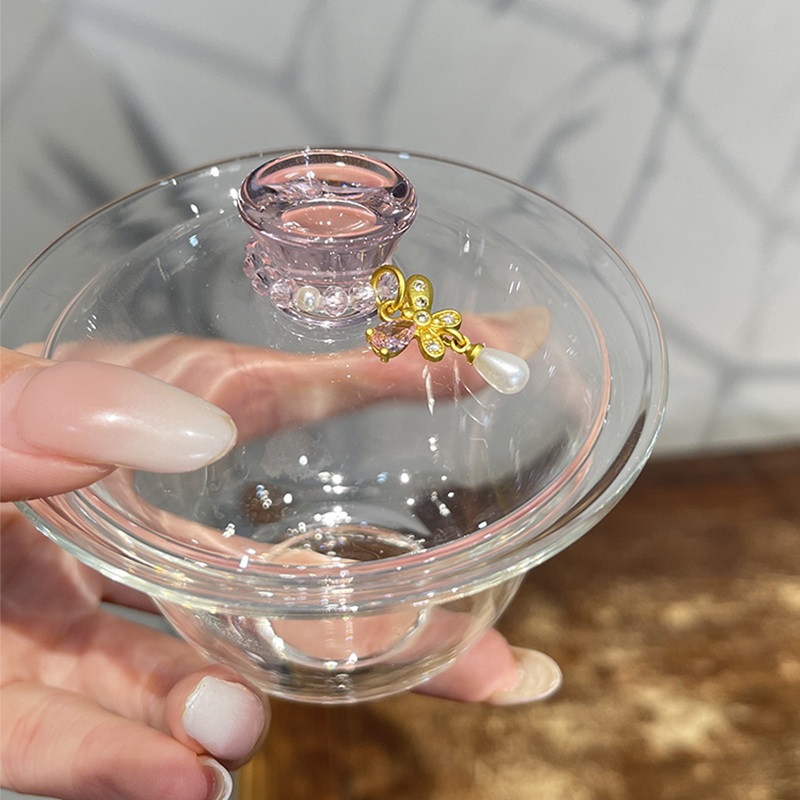 Pink High Borosilicate Glass G - Gongfu Tea Set recension och pris