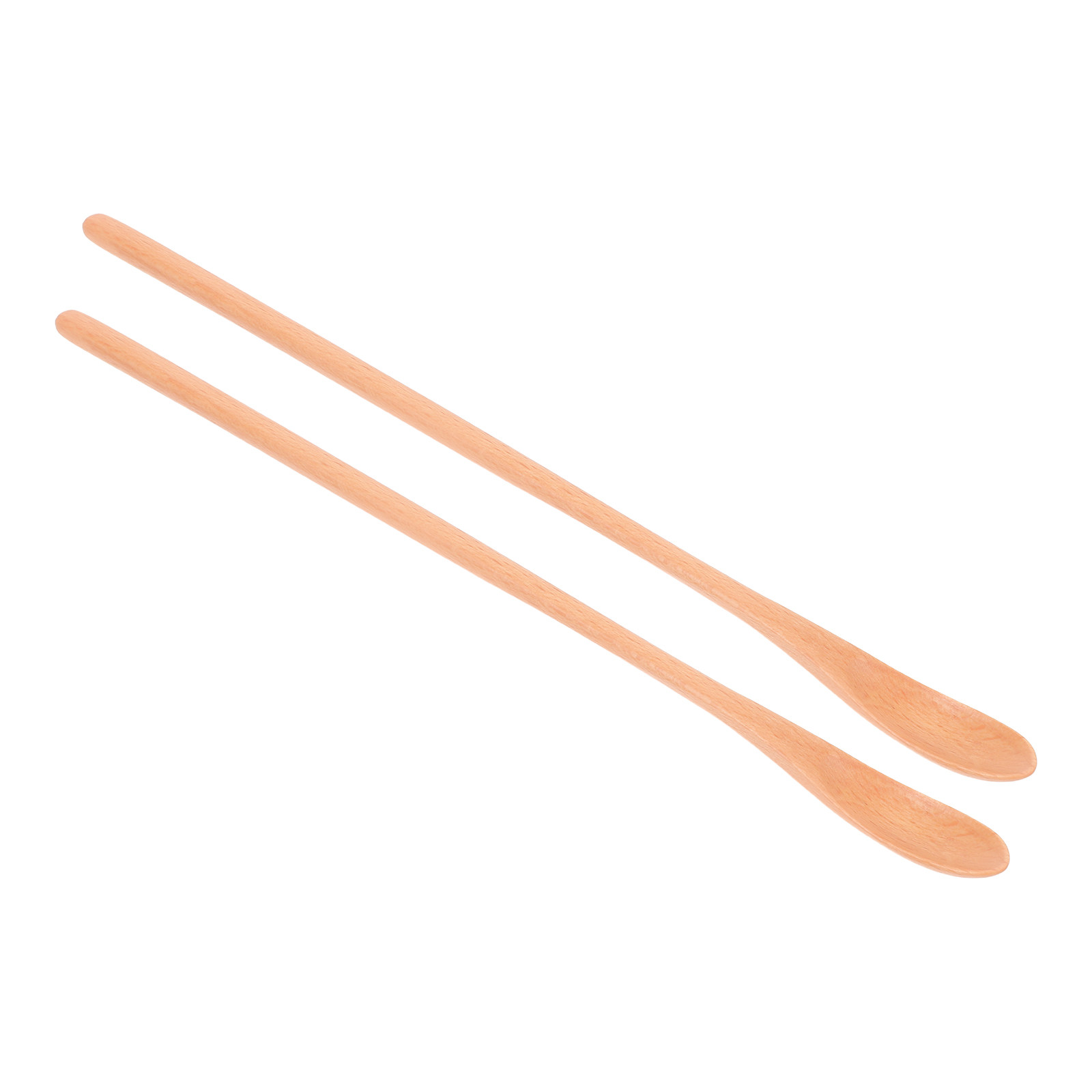 2Pcs Long Handle Wooden Honey  - Tea Coffee Utensils recension och pris