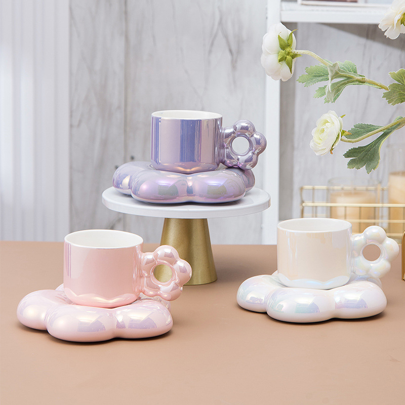 Ceramic Coffee Cups and Saucer - Espresso Cup Saucer recension och pris