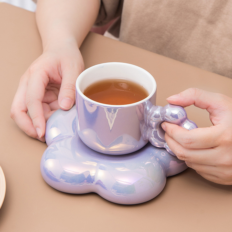 Ceramic Coffee Cups and Saucer - Espresso Cup Saucer recension och pris