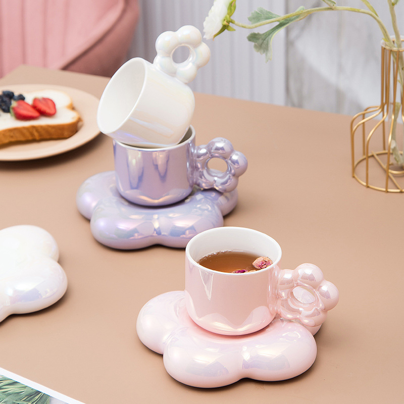 Ceramic Coffee Cups and Saucer - Espresso Cup Saucer recension och pris