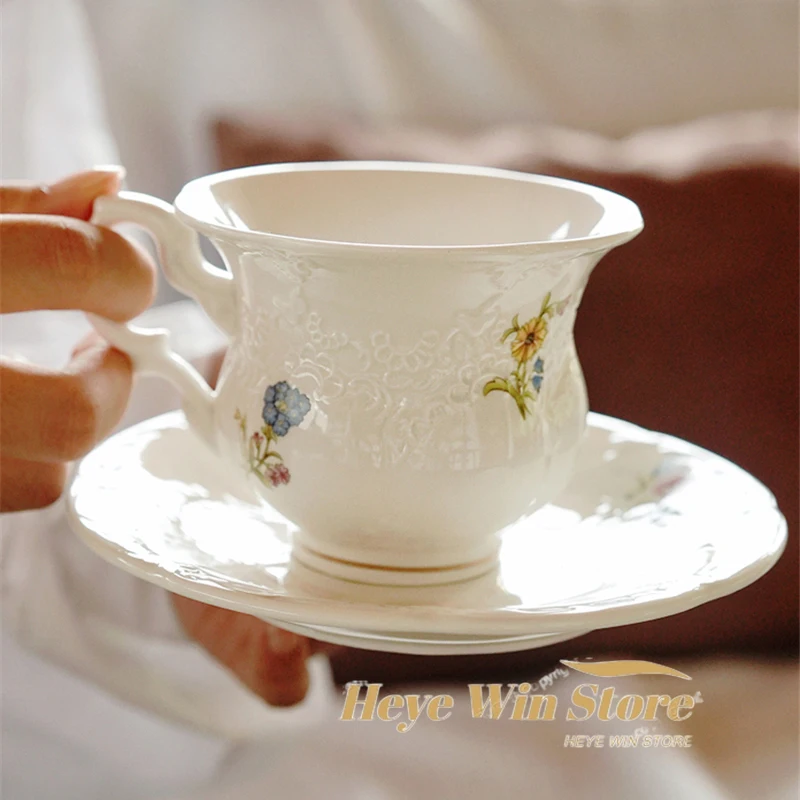 Retro Flower Espresso Cup and  - Espresso Cup Saucer recension och pris