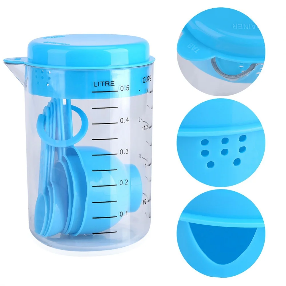 7 Pieces / Set Plastic Measuri - Tea Coffee Utensils recension och pris