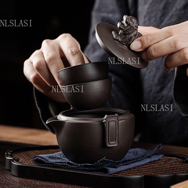 Portable Travel Zisha Gongfu T - Gongfu Tea Set recension och pris