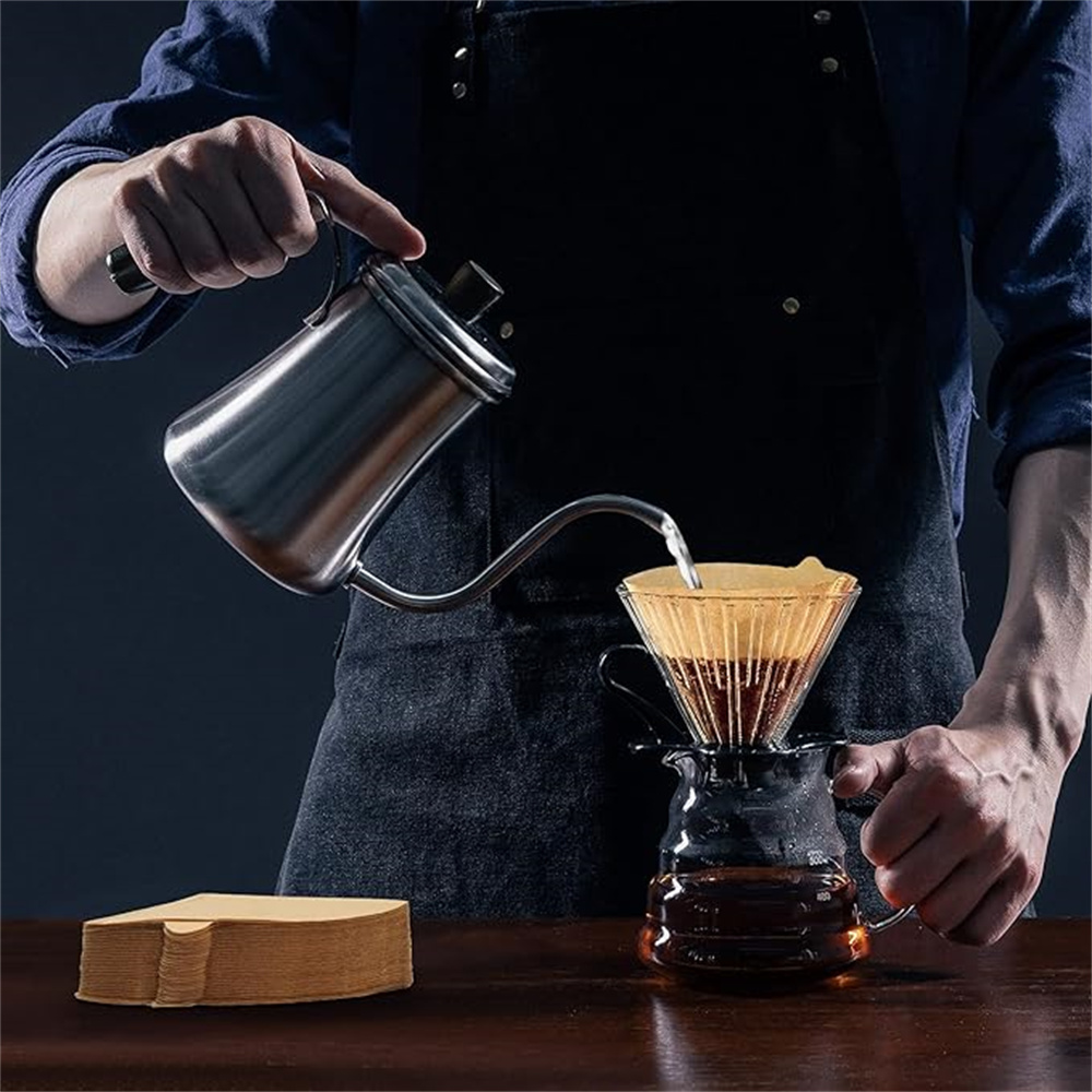 100PCS Coffee Filter Paper V-S - Dispenser Coffee And Tea recension och pris