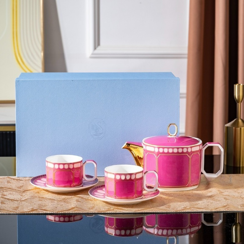 Swan Design Bone China Coffee  - Coffee Tea Gift Set recension och pris