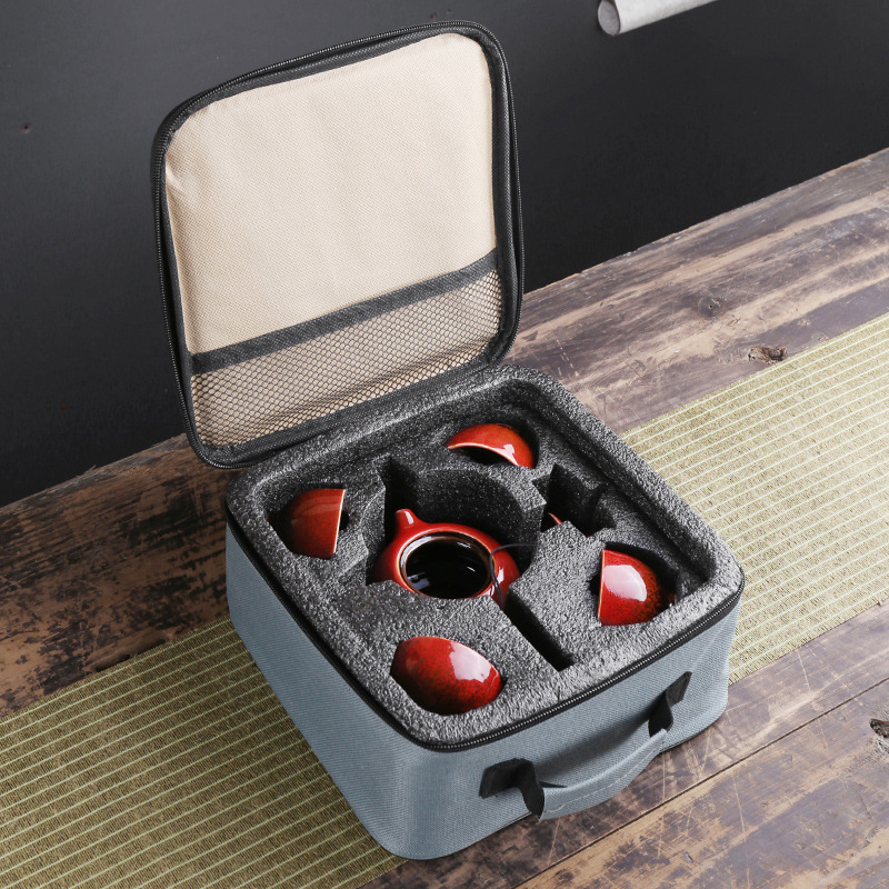 With Travelling Bag 4 Cups Chi - Gongfu Tea Set recension och pris