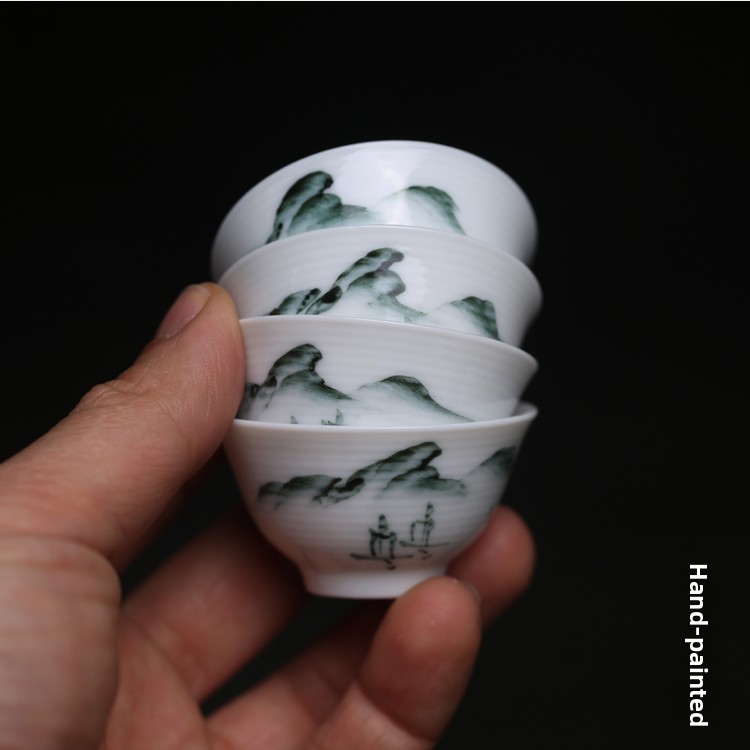 Miniature Chinese Style Hand-P - Gongfu Tea Set recension och pris