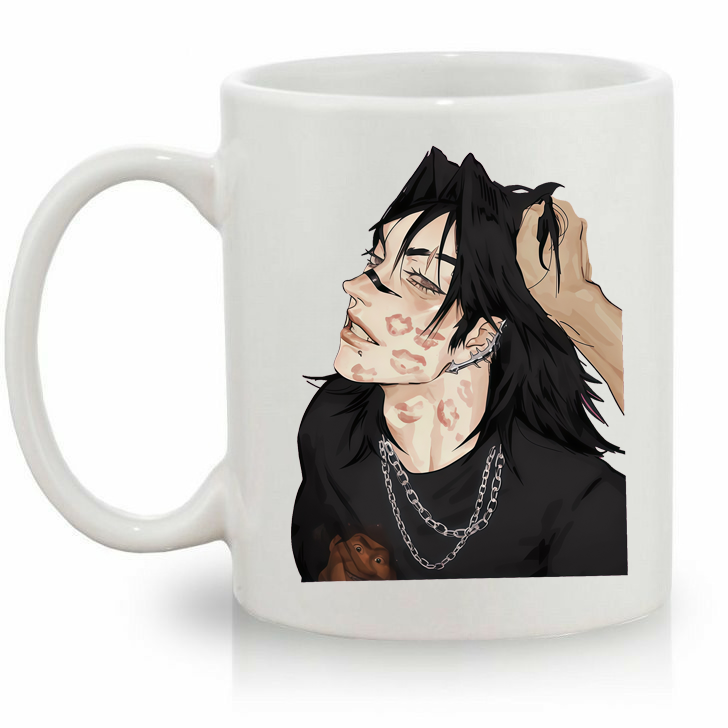 Ceramic Mug for Jjk Satoru Goj - Good Coffee Tea recension och pris