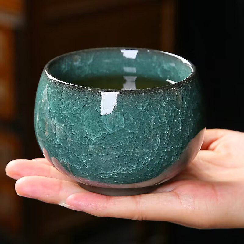 Cracked Ice Glaze Ceramic Tea  - Gongfu Tea Set recension och pris