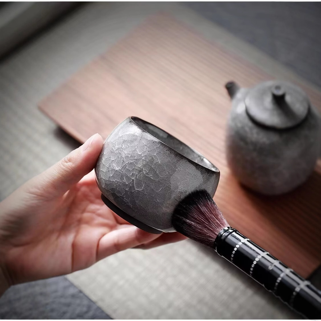 Cracked Ice Glaze Ceramic Tea  - Gongfu Tea Set recension och pris