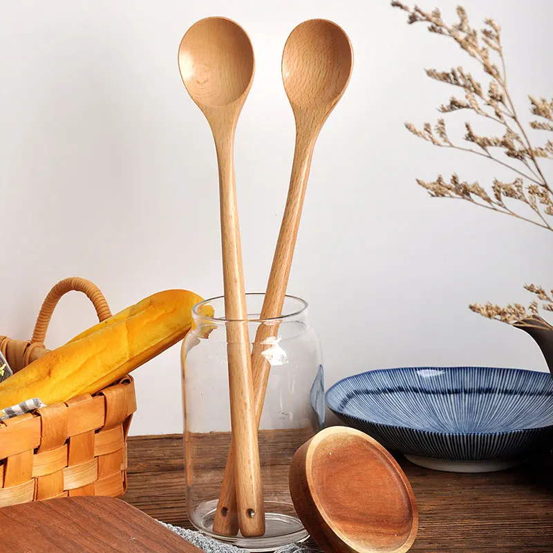 1pcs Wooden Spoon Tableware Ki - Tea Coffee Utensils recension och pris