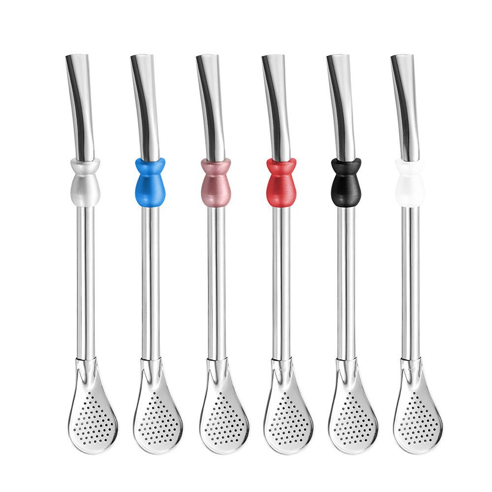 Hot Sale Reusable Straw Spoon  - Dispenser Coffee And Tea recension och pris