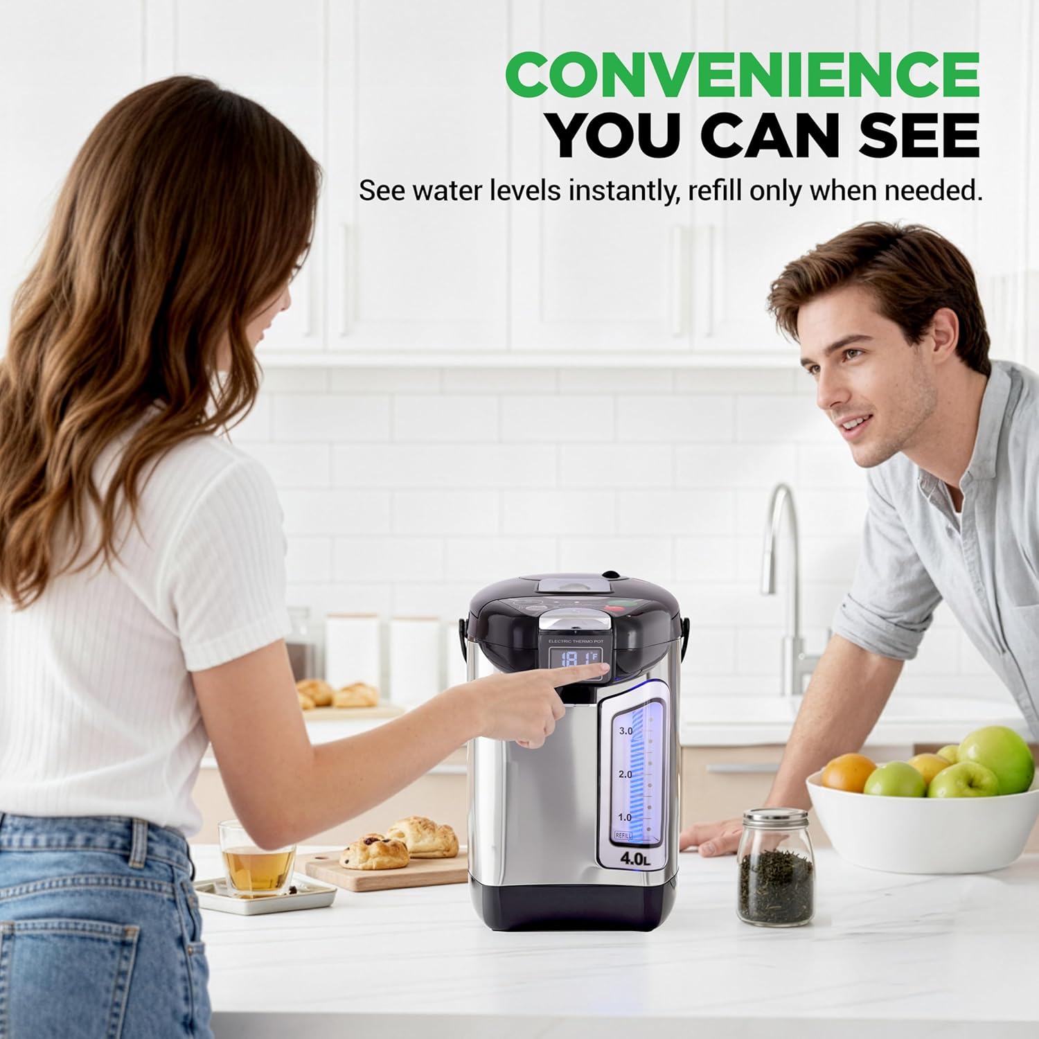 4L Electric Hot Water Dispense - Dispenser Coffee And Tea recension och pris