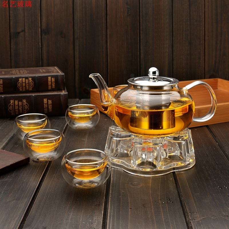 600/800ml Heat Resistant Glass - Coffee Tea And Sugar Canister Set recension och pris