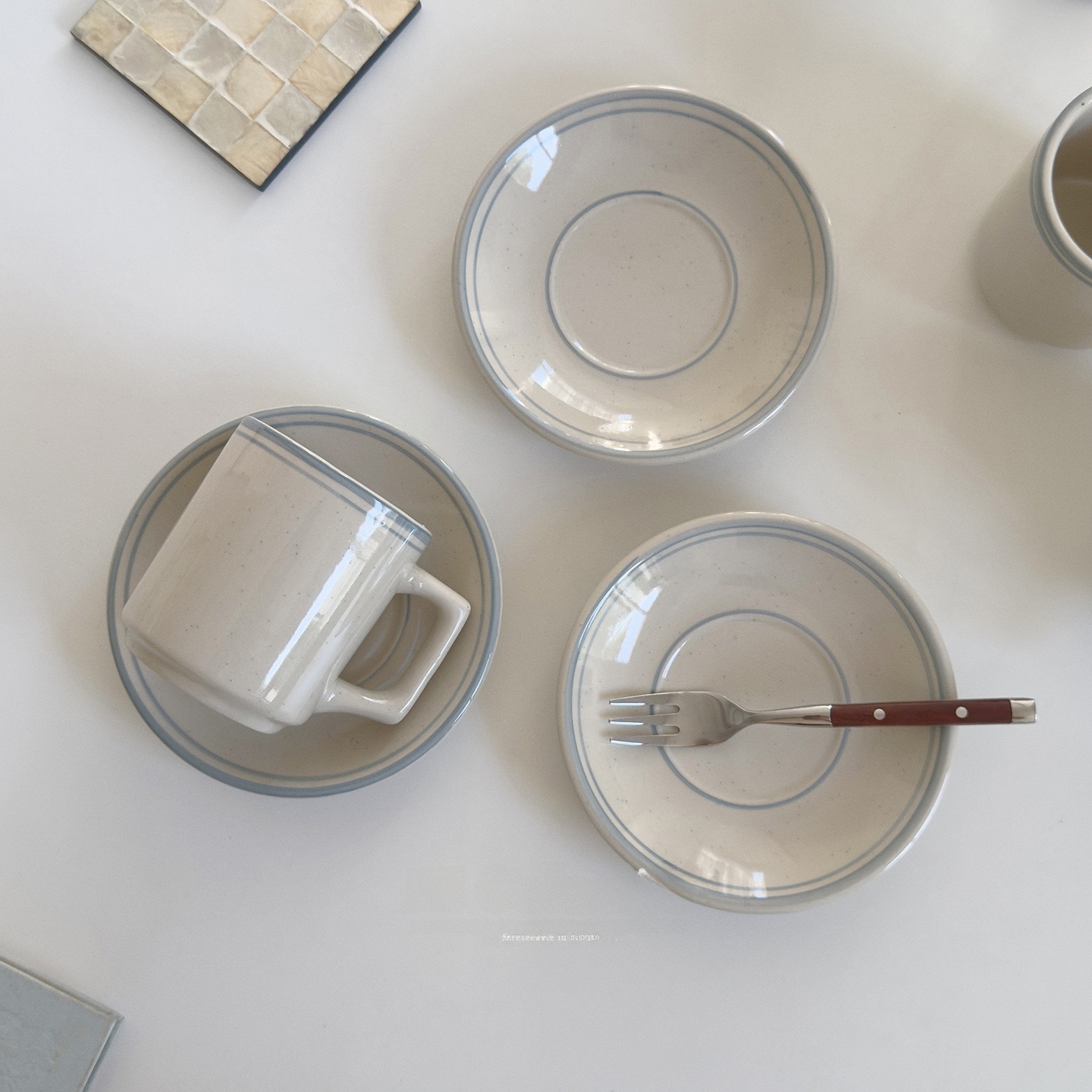 Hand-Painted Ceramic Coffee Cu - Espresso Cup Saucer recension och pris