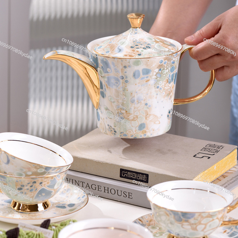 Coffee cup ceramic kettle flow - Coffee Tea Gift Set recension och pris