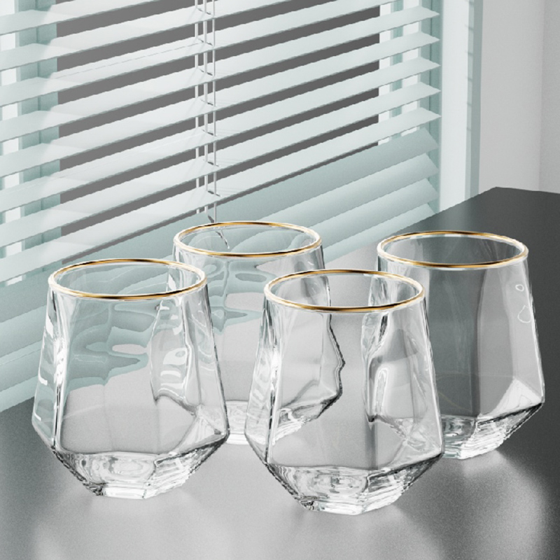 320ml 4pcs Set Hexagonal Cup W - Tea Coffee Utensils recension och pris