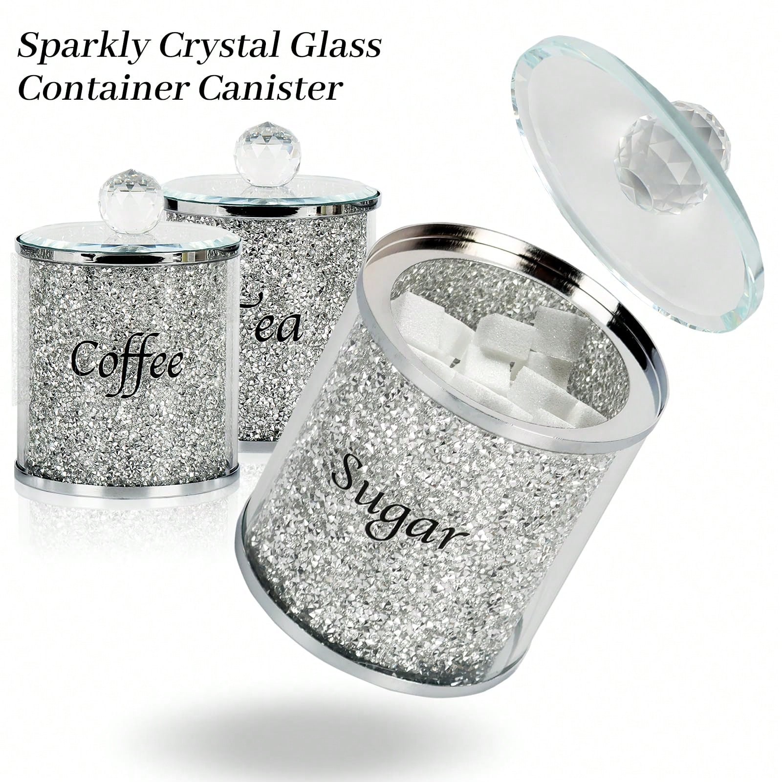 Coffee Sugar Tea Canister Set  - Coffee Tea Gift Set recension och pris