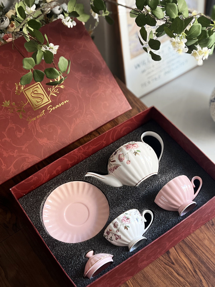 Coffee Cup Set Simple European - Coffee Tea Gift Set recension och pris