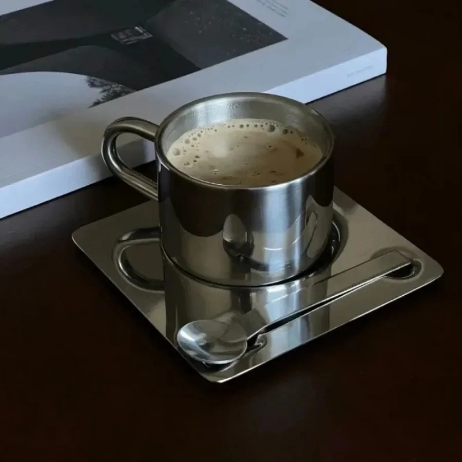 Minimalist Nordic Mug 3pcs Set - Espresso Cup Saucer recension och pris