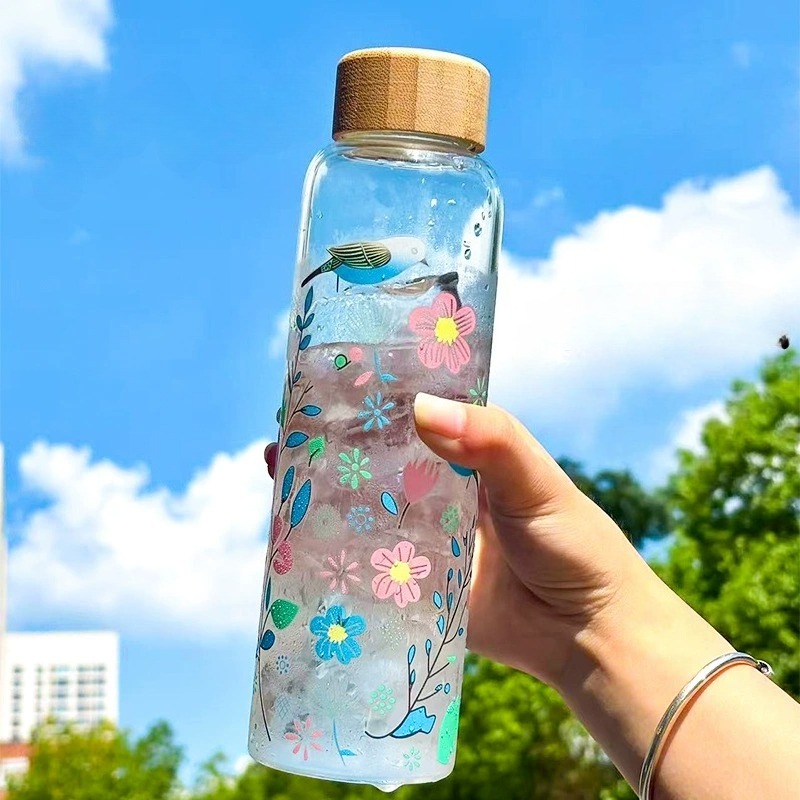 Temperature Changing Glass Cup - Cold Brew Bottle recension och pris